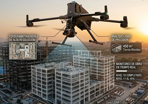 fotogrametria aerea sistemas lidar