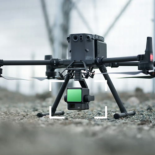 tecnologia lidar con drones